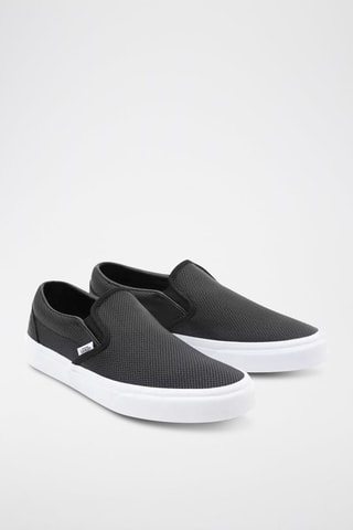 Slip-on en cuir UA Classic - Noir - Vans