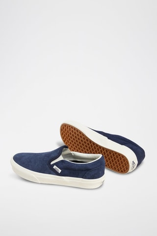 Slip-on en nubuck Classic - Bleu foncé - Vans