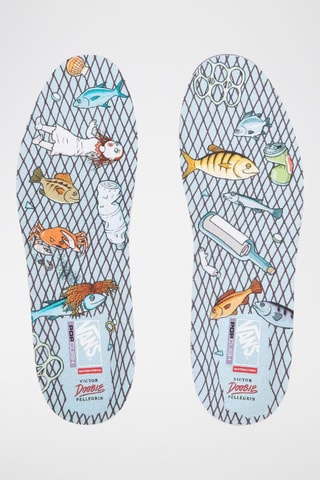 Baskets en nubuck Old Skool - Noir - Vans