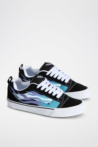 Baskets en cuir Knu Skool - Noir - Vans