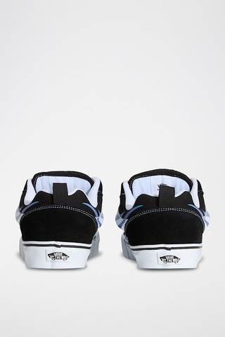 Baskets en cuir Knu Skool - Noir - Vans