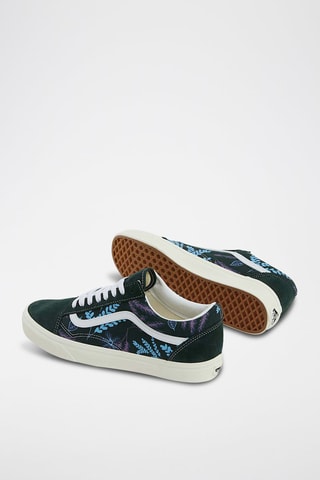 Baskets en cuir Old Skool - Noir - Vans