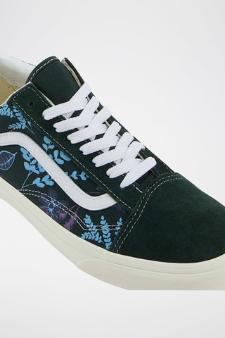 Baskets en cuir Old Skool - Noir - Vans