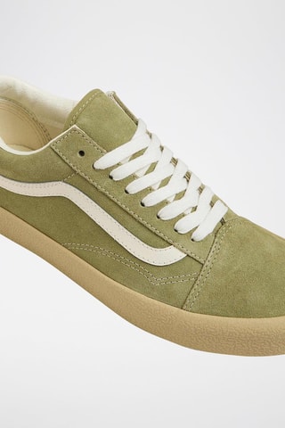 Baskets en nubuck Old Skool - Vert olive - Vans