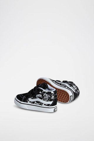 Baskets montantes en nubuck SK8-Mid - Noir - Vans