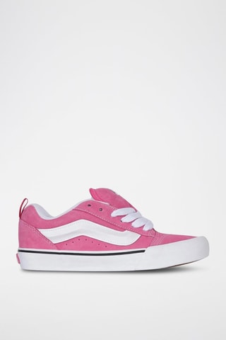 Baskets en cuir Knu Skool - Rose - Vans