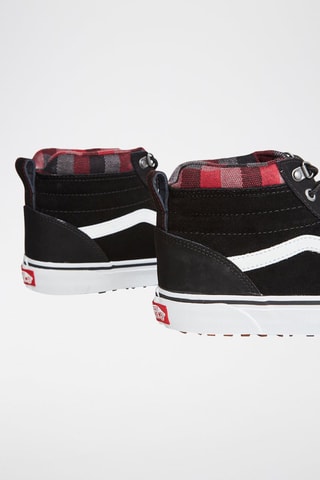 Baskets montantes en cuir Ward - Noir - Vans