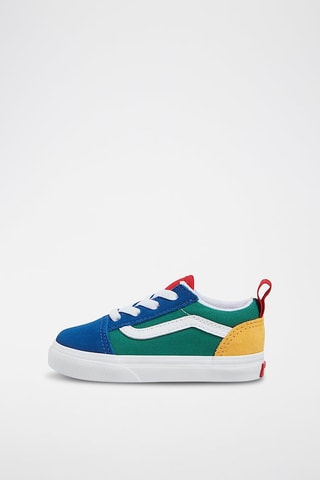 Baskets en cuir Old Skool - Bleu cobalt - Vans