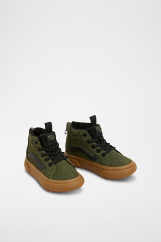 Baskets montantes en nubuck MTE SK8-Hi Zip - Vert - Vans