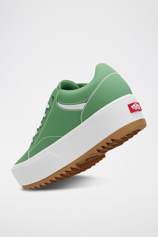 Baskets à plateforme Seldan Vert - NC taille 39 (reçu 37) - Vans
