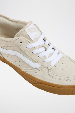 Baskets en cuir Rowley Classic - Beige - Vans