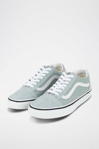 Baskets en cuir Old Skool - Gris - Vans