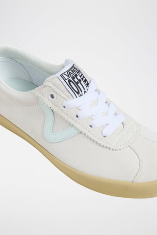 Baskets en nubuck Sport Low - Blanc - Vans