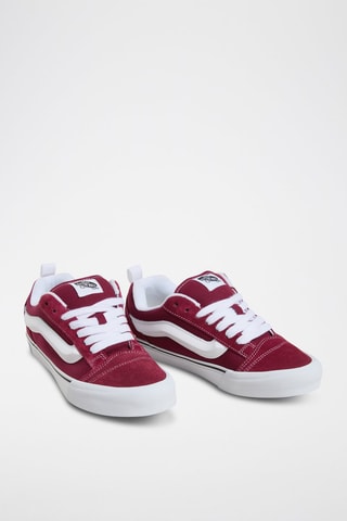 Baskets en nubuck Knu Skool - Rouge - Vans