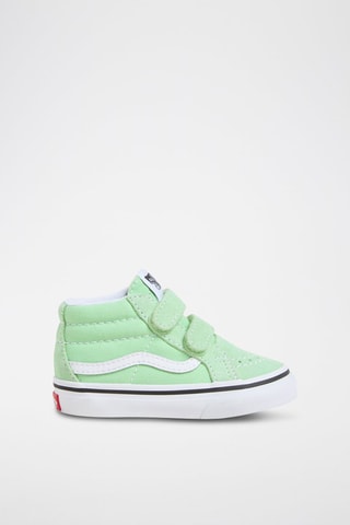 Baskets montantes en cuir SK8-Mid Reissue V - Vert d’eau - Vans