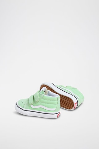 Baskets montantes en cuir SK8-Mid Reissue V - Vert d’eau - Vans