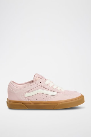 Baskets en cuir Rowley Classic - Rose poudré - Vans