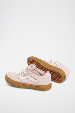 Baskets en cuir Rowley Classic - Rose poudré - Vans