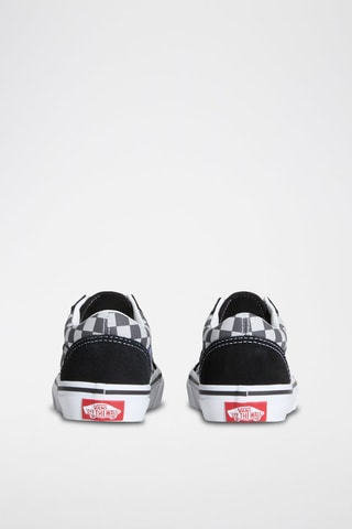 Baskets en cuir Old Skool - Bleu foncé - Vans