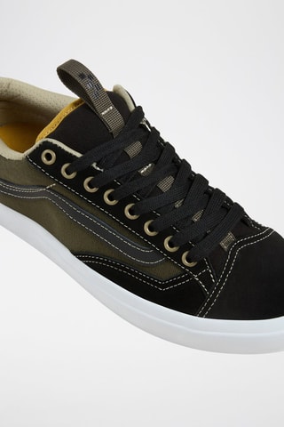 Baskets en nubuck Old Skool - Vert foncé - Vans