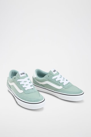 Baskets en nubuck Brooklyn LS - Vert clair - Vans