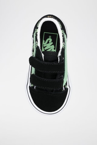 Baskets en cuir Old Skool V - Noir - Vans