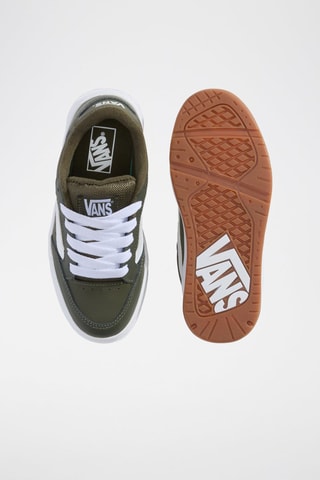 Baskets en cuir Hylane - Vert foncé - Vans