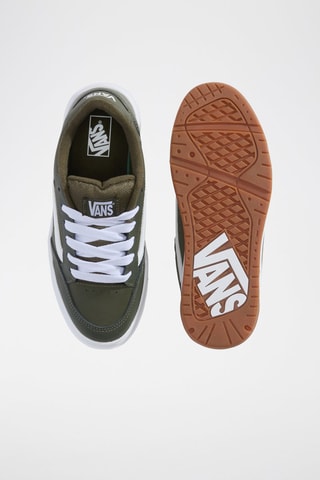 Baskets en cuir Hylane - Vert foncé - Vans
