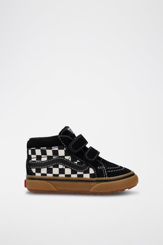 Baskets montantes en cuir Mte SK8-Mid Reissue - Noir - Vans