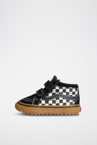 Baskets montantes en cuir Mte SK8-Mid Reissue - Noir - Vans