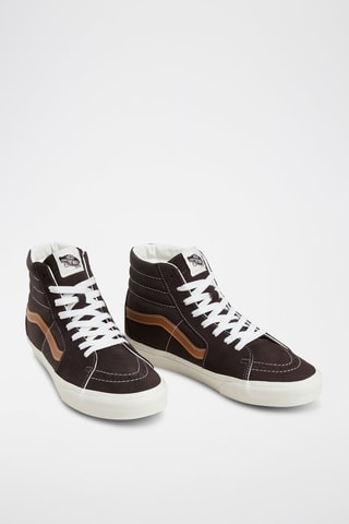 Baskets montantes en nubuck SK8-Hi - Marron - Vans