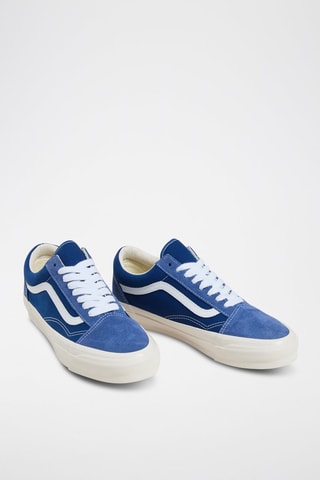 Baskets en nubuck LX Old Skool - Bleu cobalt - Vans