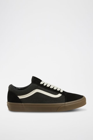 Baskets en nubuck Old Skool - Noir - Vans