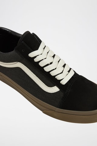 Baskets en nubuck Old Skool - Noir - Vans