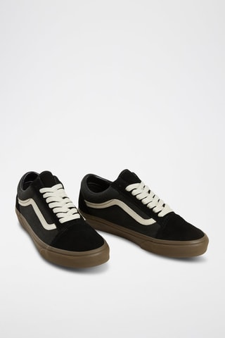Baskets en nubuck Old Skool - Noir - Vans
