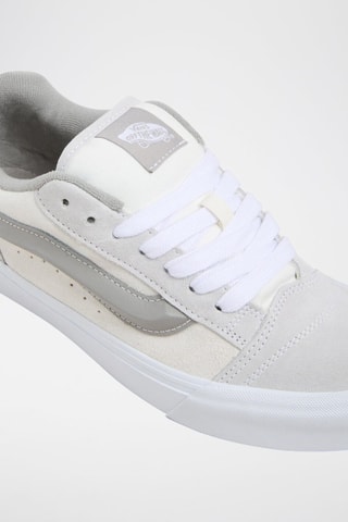 Baskets en cuir Knu Skool - Gris clair - Vans
