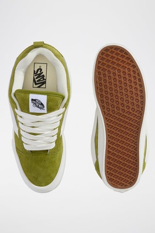 Baskets en nubuck Knu Skool - Vert clair - Vans