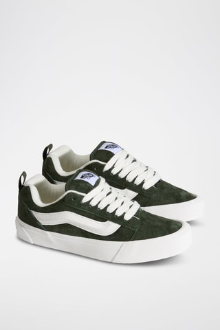 Baskets en nubuck Knu Skool - Vert foncé - Vans