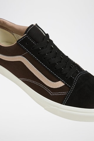 Baskets en nubuck Old Skool - Noir - Vans