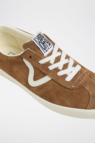 Baskets en nubuck Sport Low - Marron clair - Vans