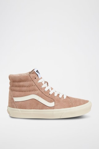 Baskets montantes en nubuck SK8-Hi - Taupe - Vans