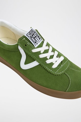Baskets en nubuck Sport low - Vert foncé - Vans