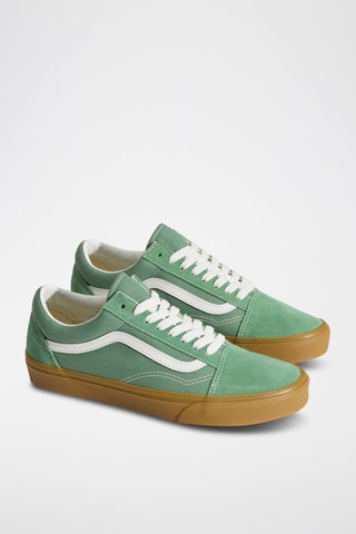 Baskets en nubuck Old Skool - Vert - Vans