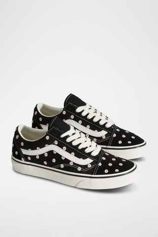 Baskets en nubuck Old Skool - Noir - Vans
