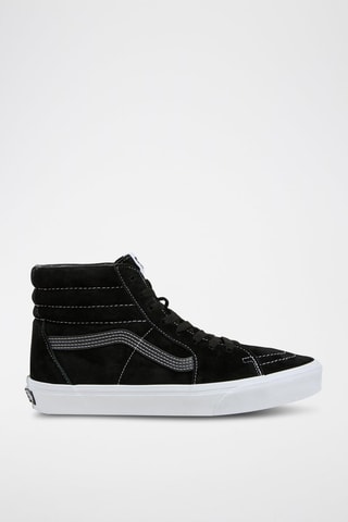 Baskets en cuir SK8-Hi - Noir et blanc - Vans