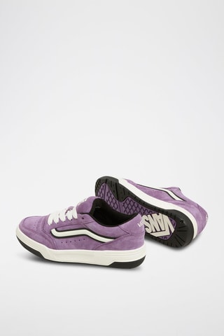 Baskets en cuir Hylane - Violet - Vans