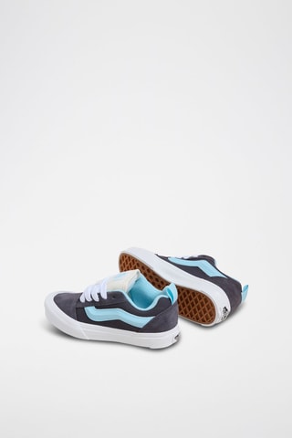 Baskets en nubuck Knu Skool - Bleu marine