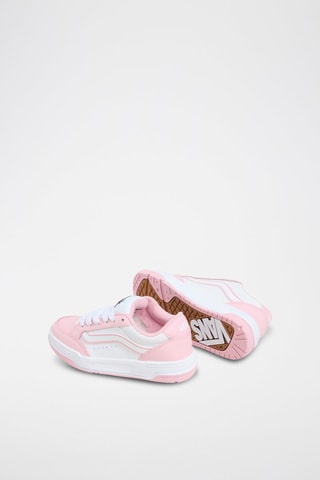 Baskets en cuir Hylane - Rose et blanc