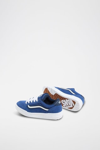 Baskets en nubuck Hylane - Bleu marine