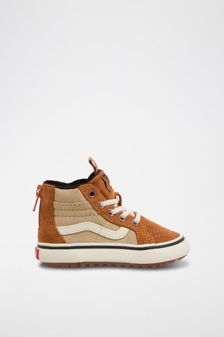 Baskets montantes en nubuck MTE SK8-Hi - Camel et beige